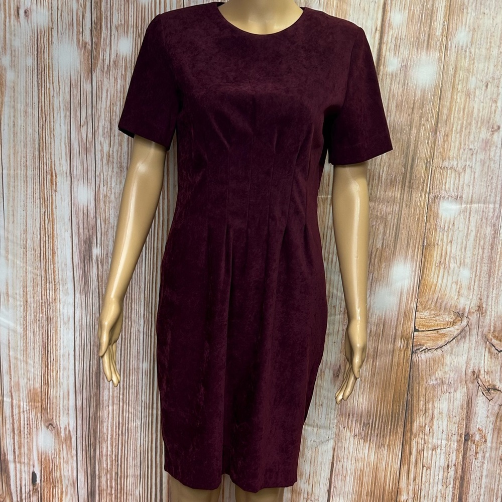 Worthington Vintage Faux Suede‎ Sheath Dress
